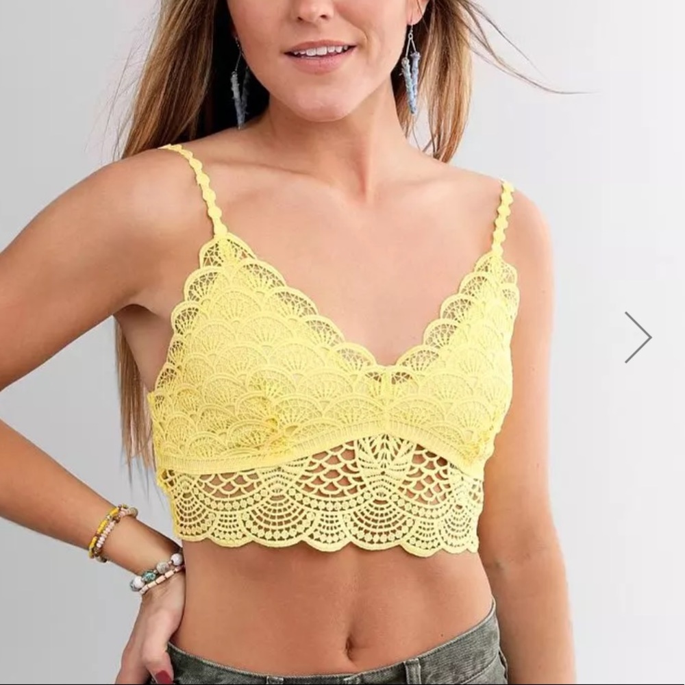 Free People Sunrise to Sunset Bralette Sz Medium